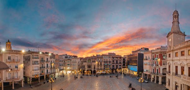 Centro histórico de Reus cerca de Salou
