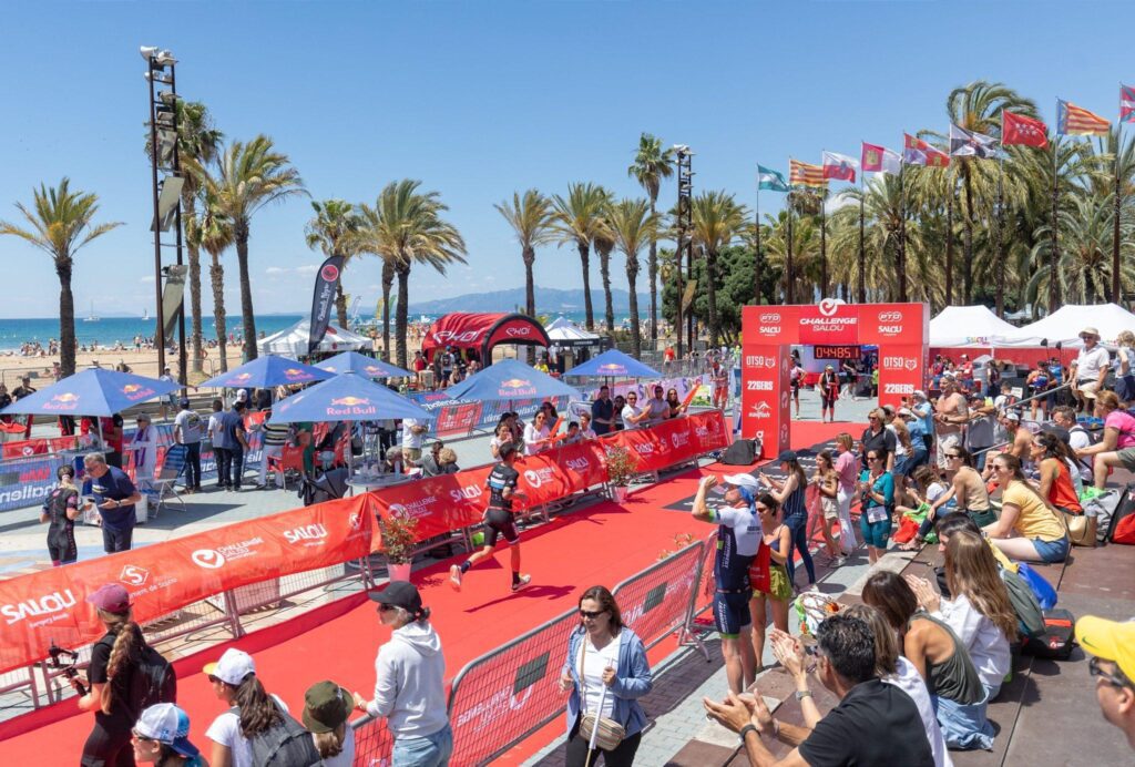 Salou beach event near PortAventura World Costa Dorada