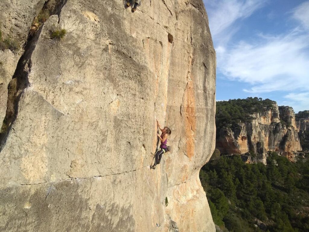 Mirador del Salto de la Reina Mora en Siurana.