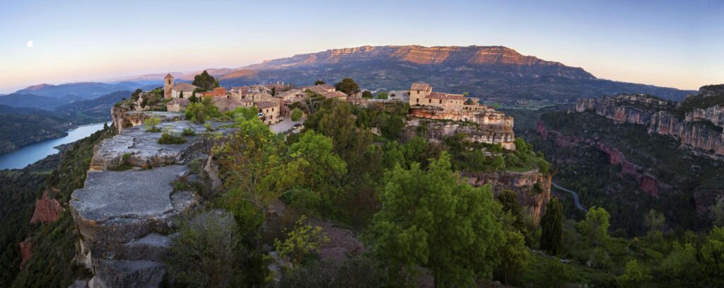 Pueblo medieval de Siurana en la provincia de Tarragona